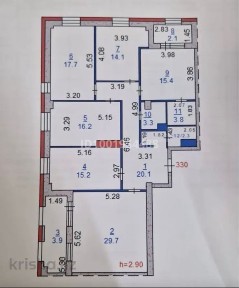 Продам 5комн квартиру.