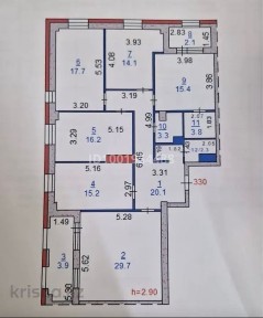 Продам 5комн квартиру.