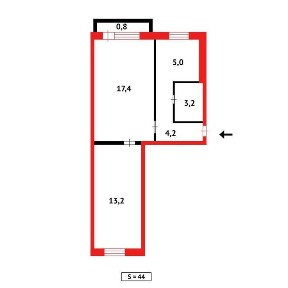 **Продам 2х квартиру в 6мкр р-н м. Руслана Помощь в Ипотеке