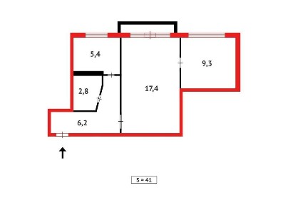 **Продам 2х квартиру в 4 мкр р-н 19 школы, Помощь в Ипоитеке