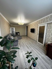2 комн пр. Шахтеров 52, 9/16 этаж, 69 кв. м с ремонтом