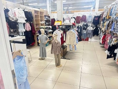 Детский действующий магазин. Көктем торговый дом