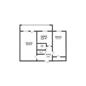 ПРОДАМ! 2-комн. квартира, 47м², 3/6 этаж