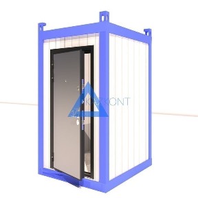 Контейнер Туалет 1,4х1,2м Санузел