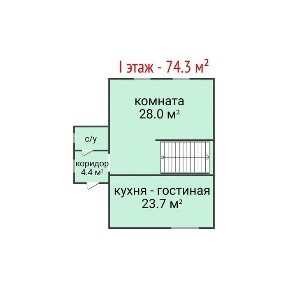 Продажа 2-этажного дома ул. Джамбула