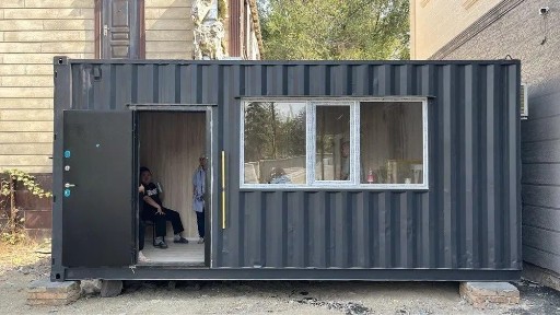 Контейнер утепленный прорабская офис бизнес деятельности