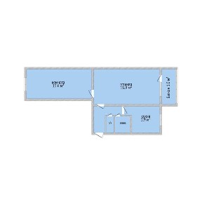 Продажа 2-комнатной квартиры на 3 этаже Карбышева 9