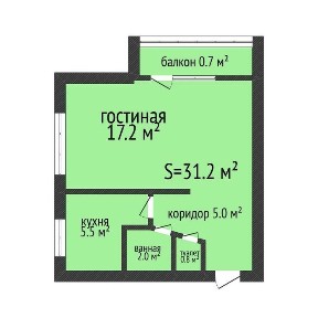 Продажа 1-комнатной квартиры Дом печати