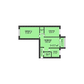 Продажа 3-комнатной квартиры район 5ой школы ДК Строитель