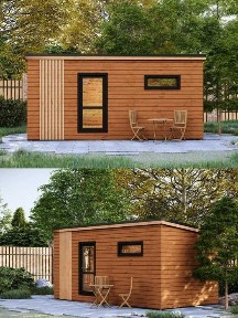 Модульный дом с террасой - готовый дом под ключ от производителя