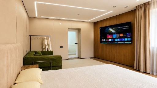 Просторные апартаменты 55 м² в центре | Smart TV 65″ | бесконтактное з