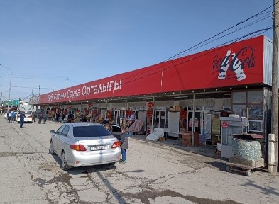 Аренда бутик Ынтымақ базарчик