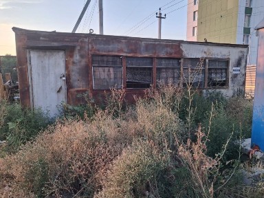 Вагончик прорабский в поселке Жанатурмыс рядом с ЖК