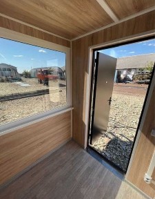 Охранный помещение и будка офис или дом магазин бутик из контейнер