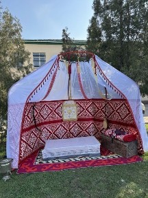 Сдается, аренда полу юрта, полу-юрта, киыз уй, киіз үй