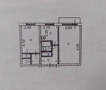 2х Астана 34/1 Балокн, кондиционер 45м2 1968гп можно в ипотеку