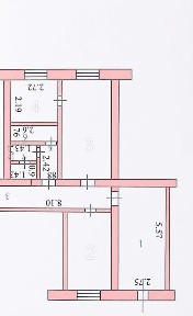 Продам коммерческие помещения 42.3м² напротив ж/д вокзала