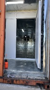 Промышленный холодильник - морской контейнер