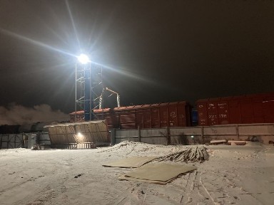 Погрузка зерновых Склад с жд тупиком