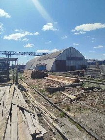 Сдам склад (ангар) 1000кв/м с ж/д тупиком, эстакадой и краном ККС-10