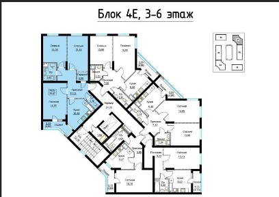 Продам квартиру 3х комнатную