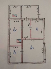 Продам дом в поселке Аманкарагай, по улице Шевченко.