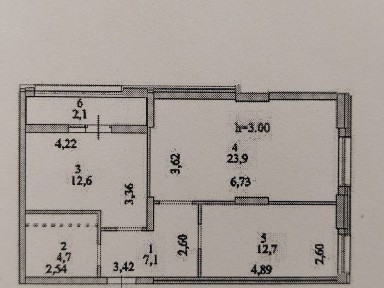 Продам 2 комн квартиру