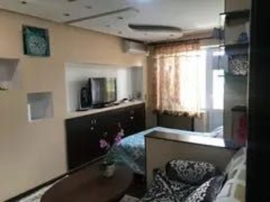 1-комн 32 м², Бостанд район, Радостовца 277, мебель и техника