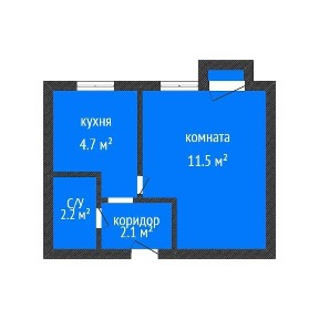 Продам однушку на Майлина