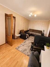 2-комнатная квартира в центре Абай, 45,4 м², 3 этаж, мебель и техника