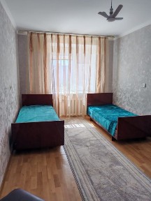2 бөлмелі пәтер, 12 мкр, 49 ш. м, терезе екі жақты, 16.5млн. тг, 5/6