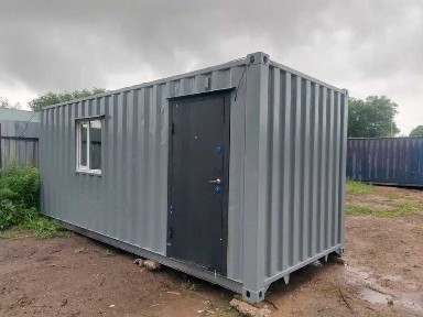 Теплый контейнер для круглогодичного проживания