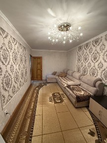 3-комнатная новой планировки в 19мкр, 7 этаж из 10-ти, лифт