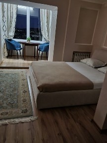Сдам 1комн. вСамом Центре-Казахстан 70.ПолностьюМебилированная. Собствен