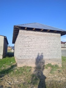 Недостроенный дом, 3 комнаты, 8 соток