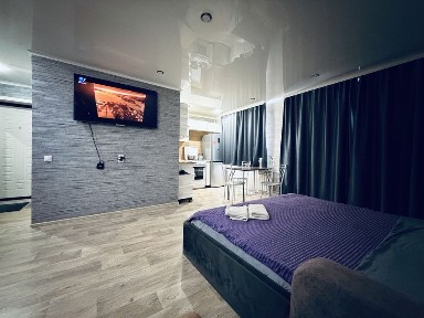 1-комнатнаяЛюкс,jacuzzi,большая кровать и TV.Ленина 115, 2часа 5000тг.