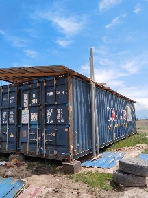 Продаётся готовая столовая из морских контейнеров