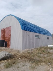 Продам ангар 360 квадратов. высота 16,5. в осях 10-15