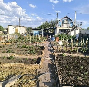 Дача, общ. Заря, остановка Наука, первая от КарГУ!