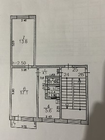 Продам 2-х комнат квартиру г Жезказган Абая 97-дом 4-этаж