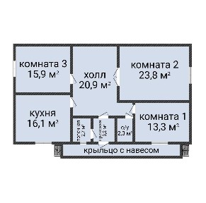 Частный дом в центре