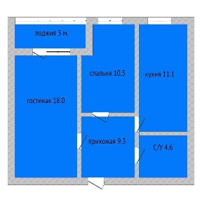 Продам 2х комнатную мкр. Береке