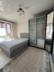 Светлая 2-комнатная 44 м² с балконом | мебель и техника