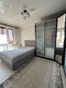 Светлая 2-комнатная 44 м² с балконом | мебель и техника