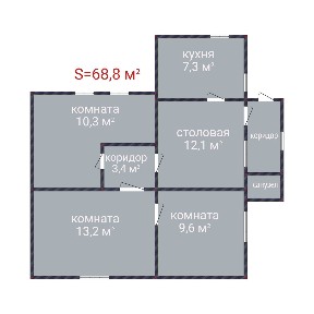 Продажа дома в Юбилейном, 4 км от г. Рудного