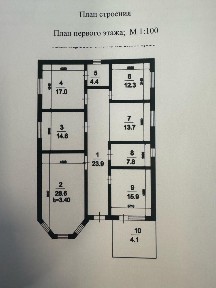 Продоется дом построен из красного кирпича