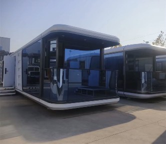 Капсульный домик размеры 11,5*3,3*3,3м 38 квадратов домик