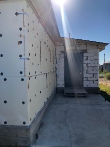 Продается новый дом, в черновом варианте каркасный -щитовой, размер 11