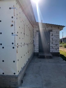Продается новый дом, в черновом варианте каркасный -щитовой, размер 11