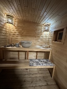 Баня каркасная.